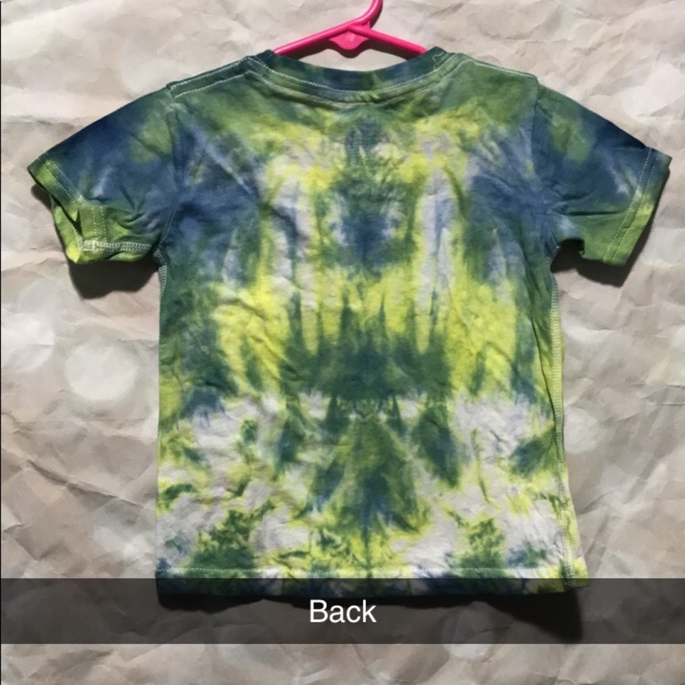 Child sized tie dyed shirt